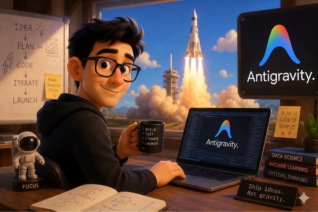Ground control to Antigravity
