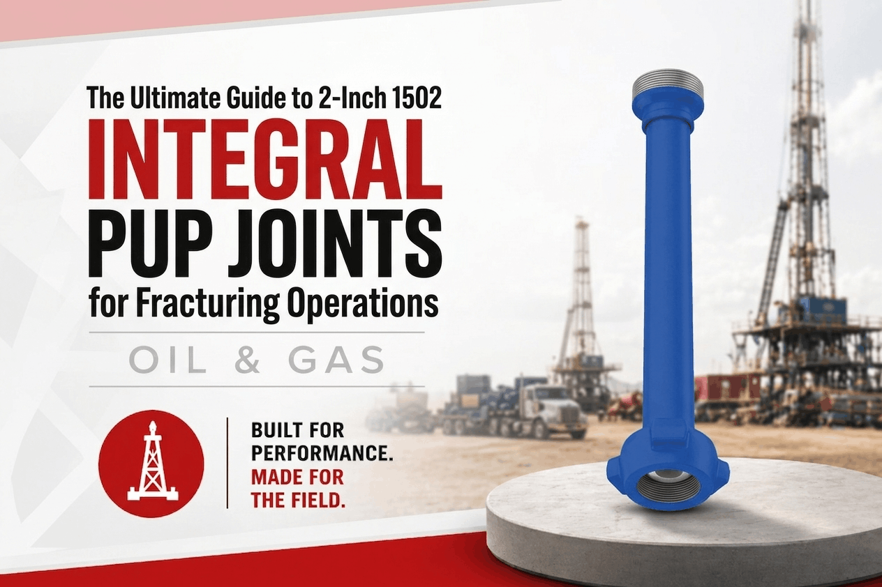 The Ultimate Guide to 2-Inch 1502 Integral Pup Joints for Fracturing Operations