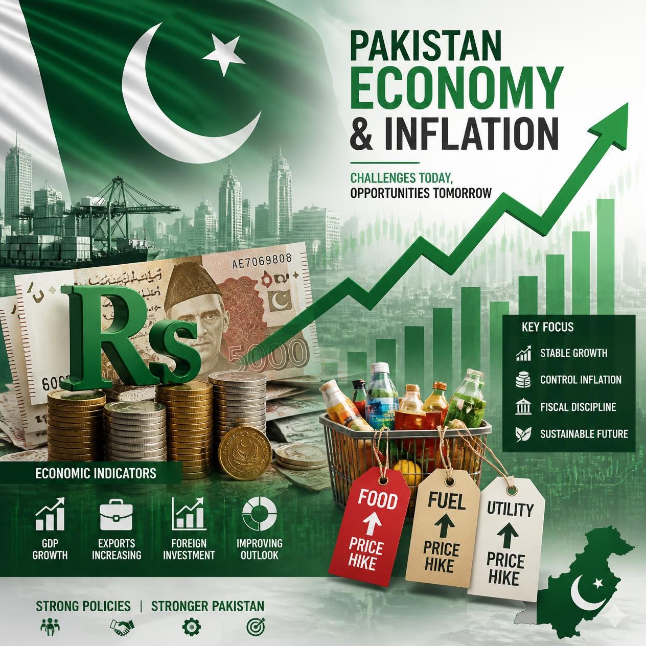Pakistan Current Affairs: Economy and Inflation