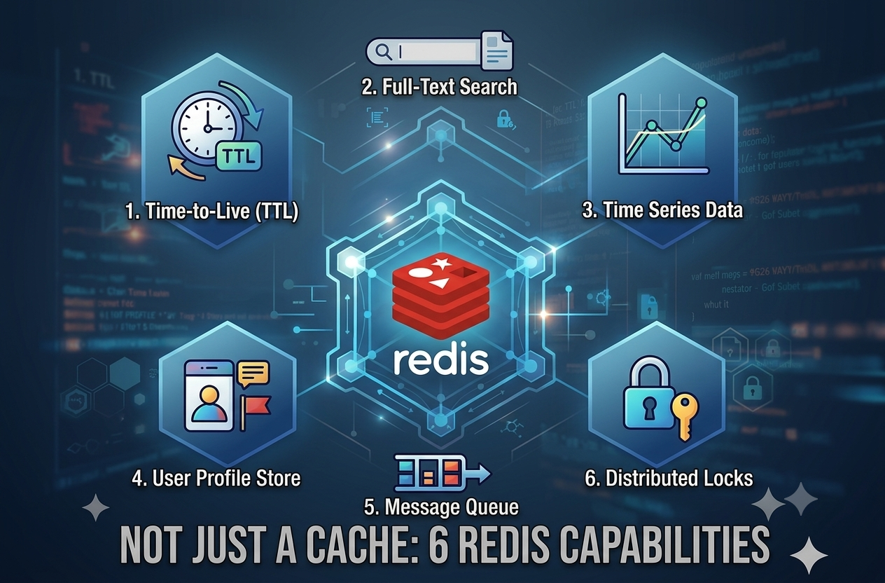 Redis Is Not Just a Cache: 6 Redis Capabilities We Used in a Real Production System