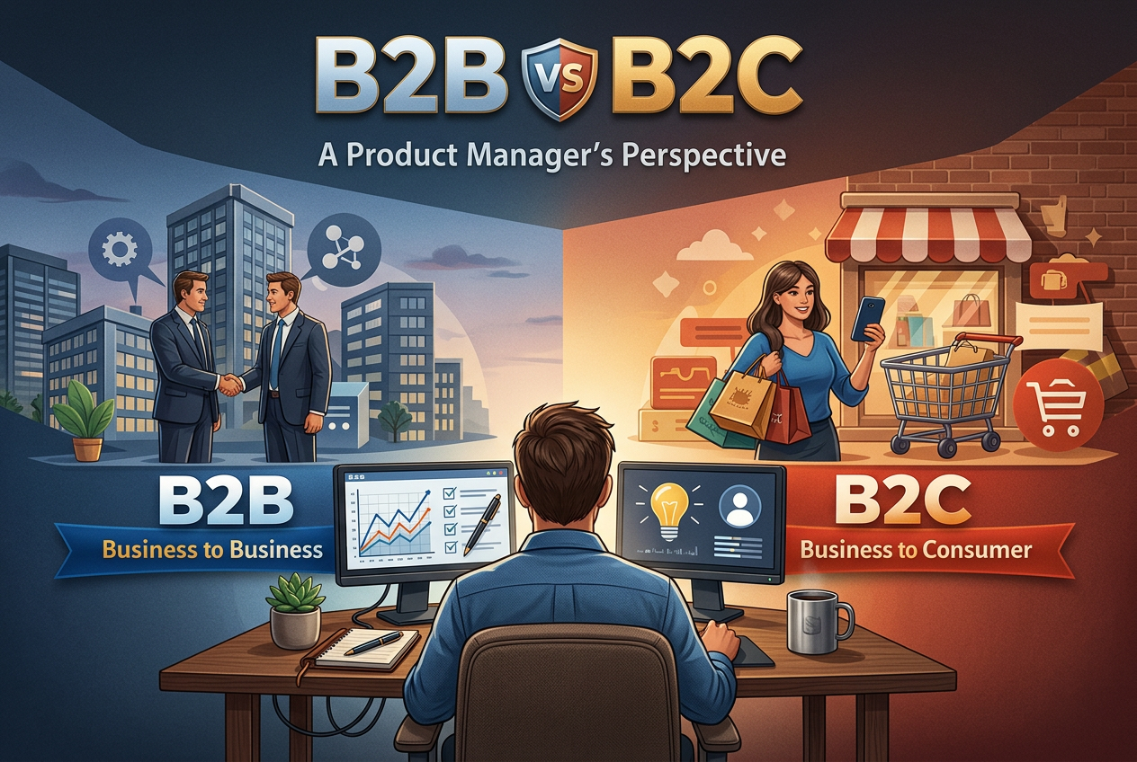 B2B vs B2C: The Two Worlds Every AI Product Manager Must Understand