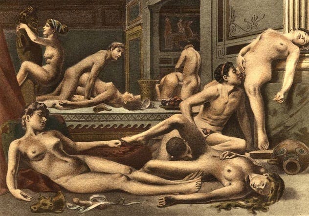 Ancient Orgy Porn - The Complete History of the Sex Orgy | by Joe Duncan | Unusual Universe |  Medium