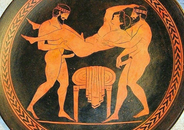 Ancient Greek Porn - The History of Pornography: From The Paleolithic to Pornhub | by Joe Duncan  | Unusual Universe | Medium