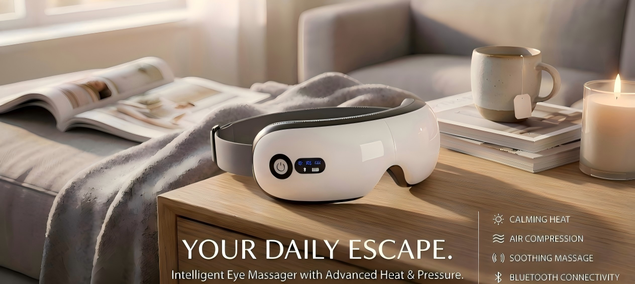 Smart Eye Massager for Digital Eye Strain Relief