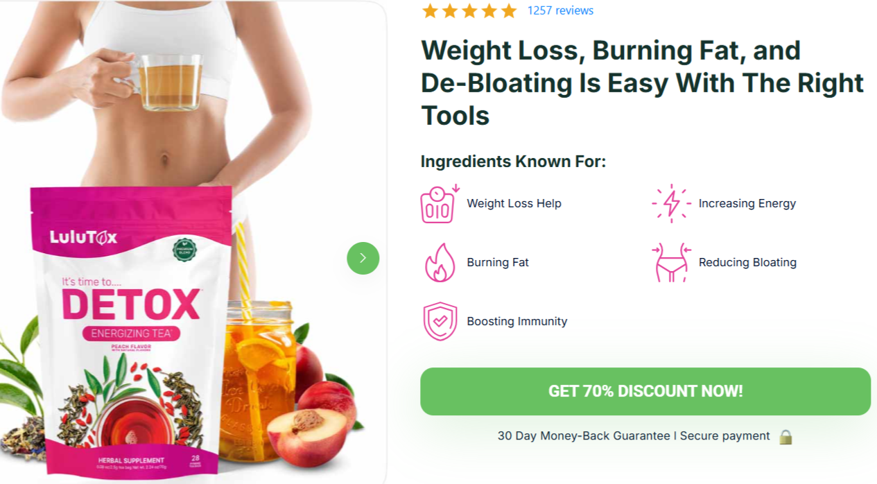 ‘Weight loss, Burning fat, and De-bloating, is ‘EASY’ With the right tools’… (selling an overpriced, over hyped, ‘easy’ weight-loss product to desperate women is even easier with the right tools!)