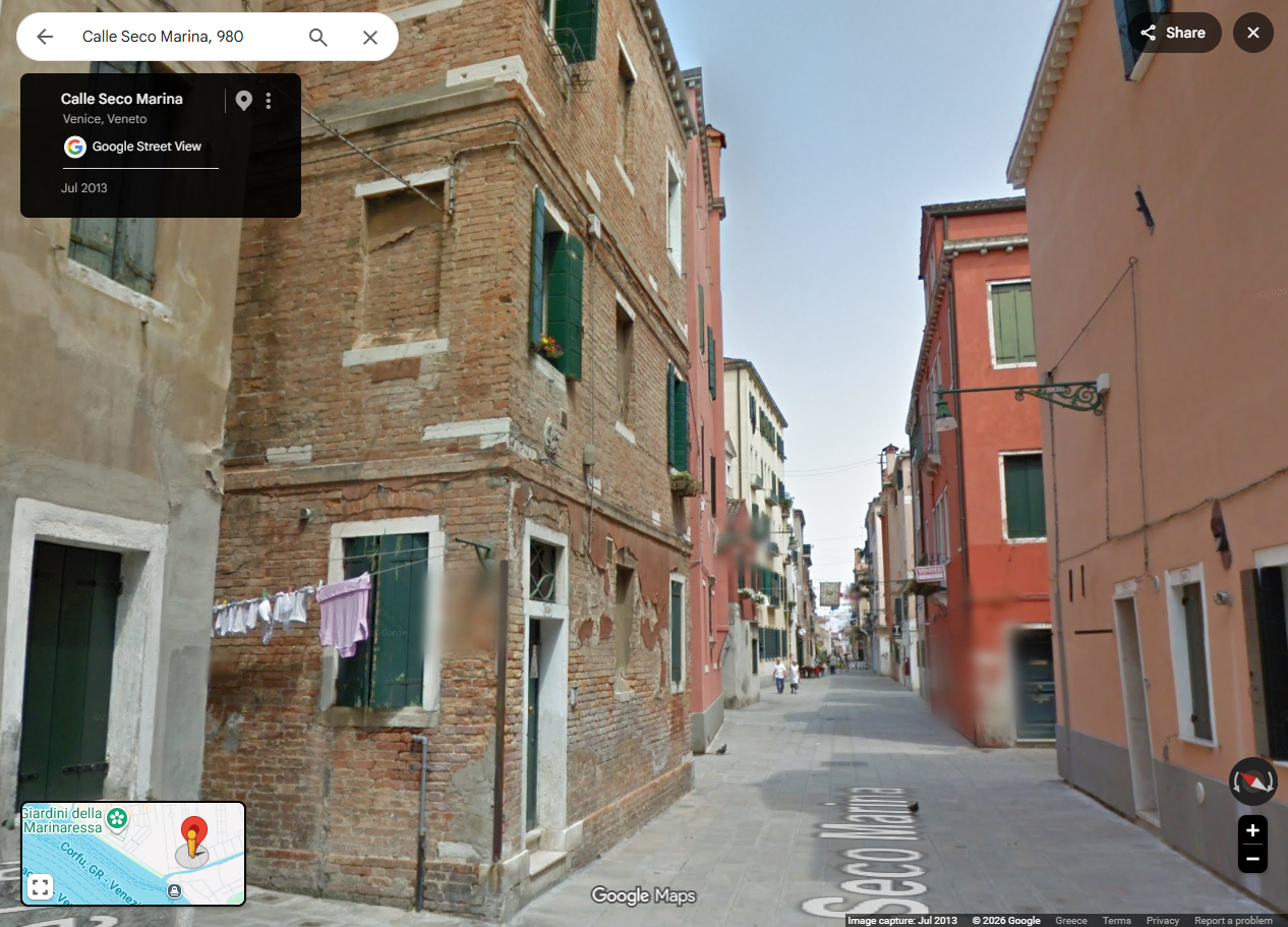 Calle Seco Marina 980 in Street View. Credit: Google Maps