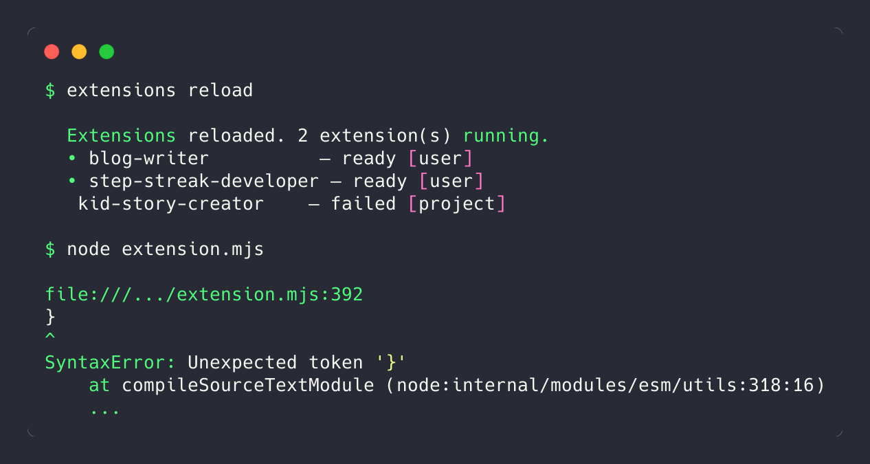 Debugging a Copilot CLI Extension: when One Line Breaks Everything