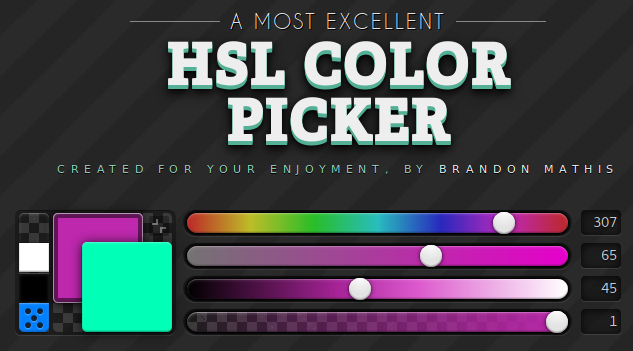 Hsl color picker deals