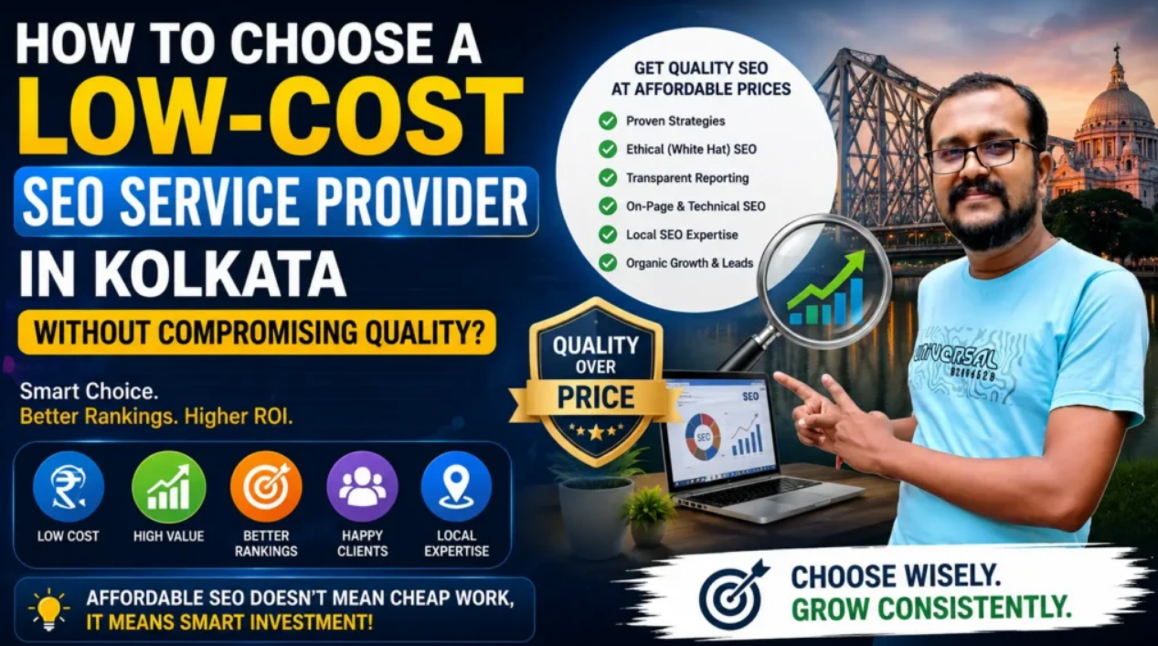 How to Choose a Low-Cost SEO Service Provider in Kolkata Without Compromising Quality?