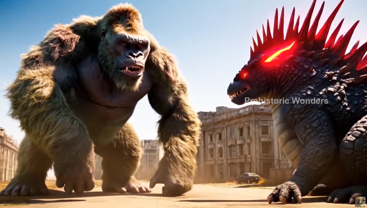 Epic Helicopter Fight! Godzilla vs Kong for the New Empire Throne | Monsterverse Finale