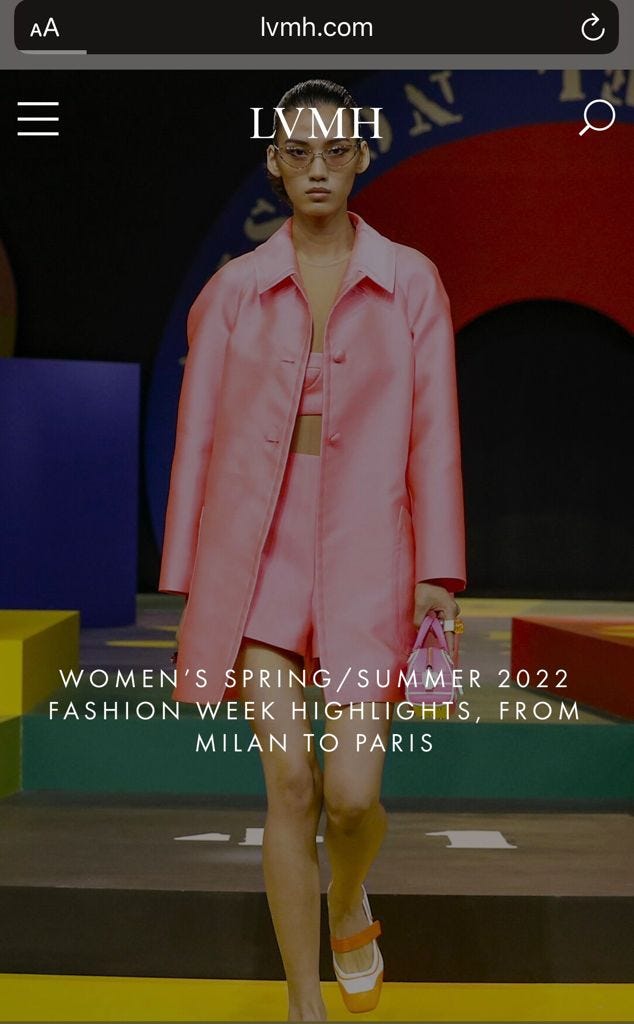Fendi and Emilio Pucci bring spring to Milan - LVMH