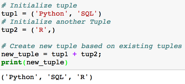 Python Tuples Tuple Methods. Tuples are an ordered sequences of… | by Michael Galarnyk Medium