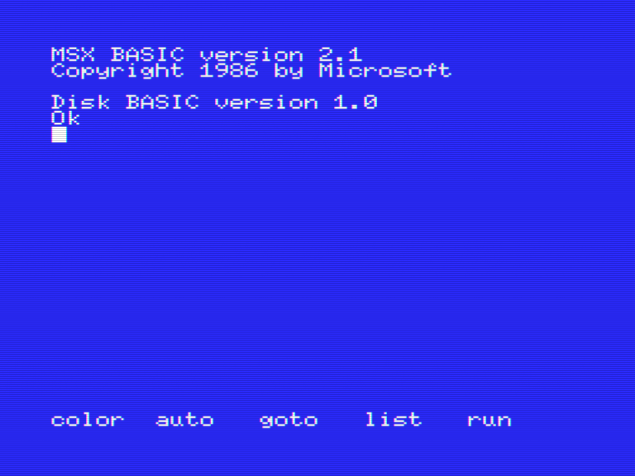 Relearning MSX #3 — User environments | by Javi Lavandeira