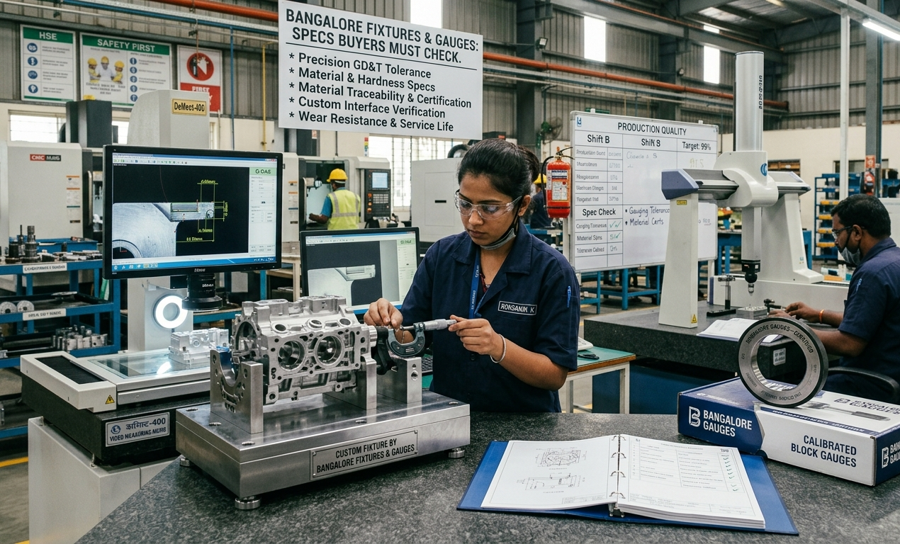 Bangalore Fixtures & Gauges: Specs Buyers Must Check