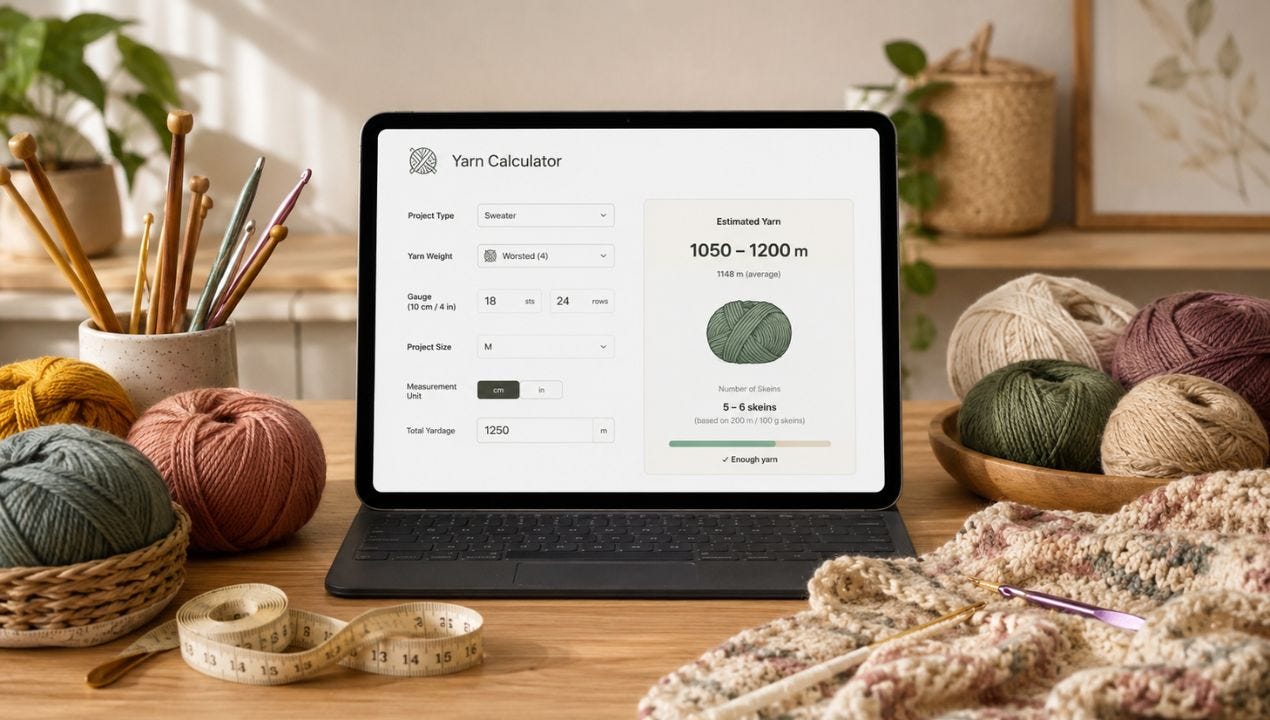 Yarn Calculator