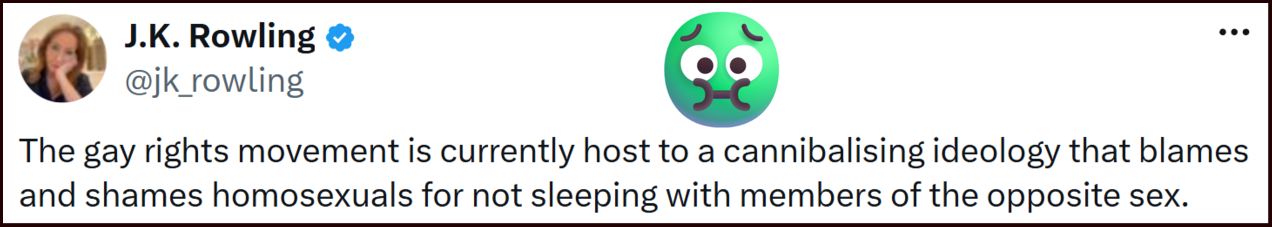 I Don’t Take the ‘Cannibalising Ideology’ Comment Seriously