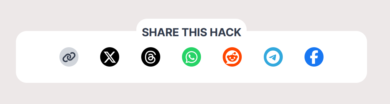 Add Social Share Buttons in NEXT.js 14
