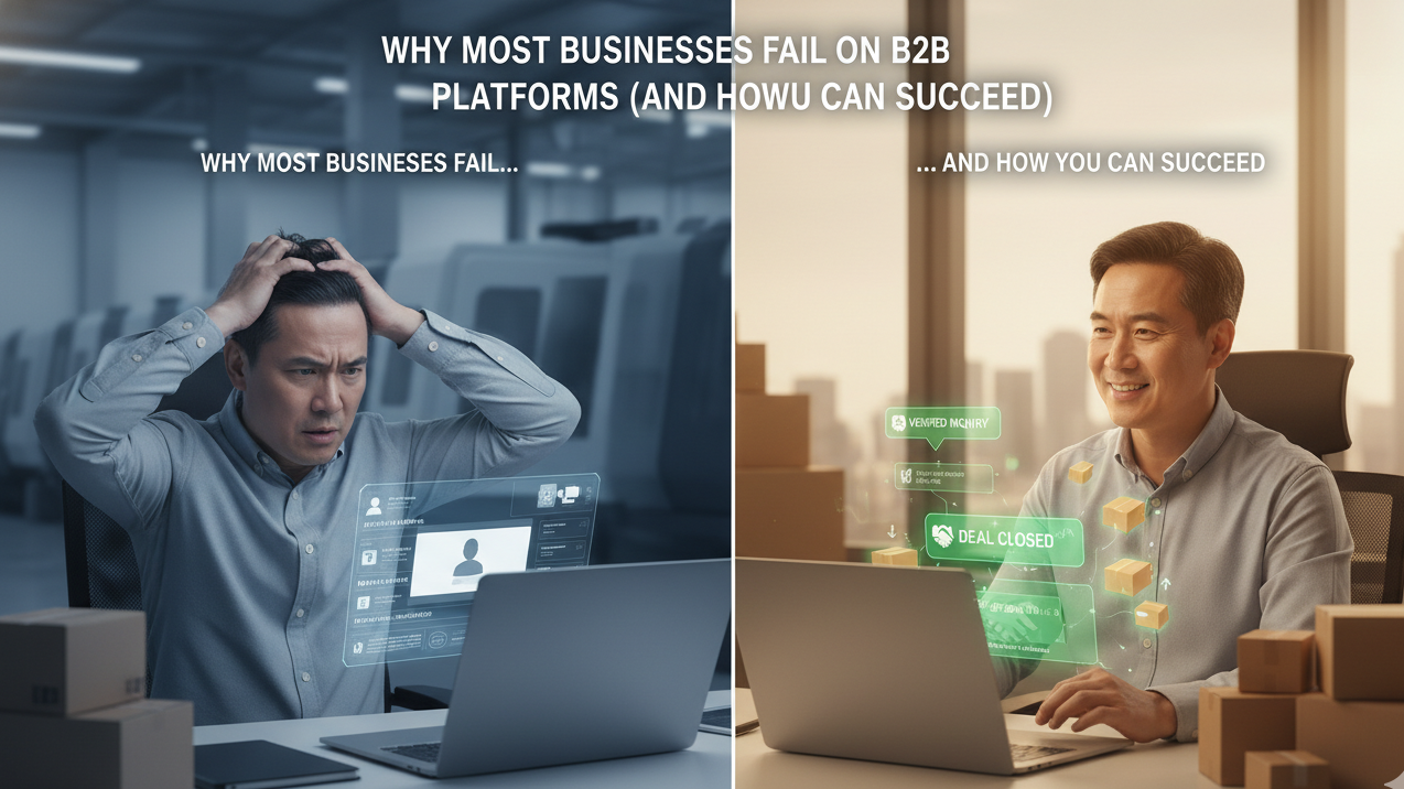 Top Mistakes Businesses Make on B2B Platforms (And How to Avoid Them)