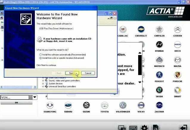 How to install I-2016 Actia Multi-Diag Access J2534 Pass-Thru? | by  OBDII.NET | Medium