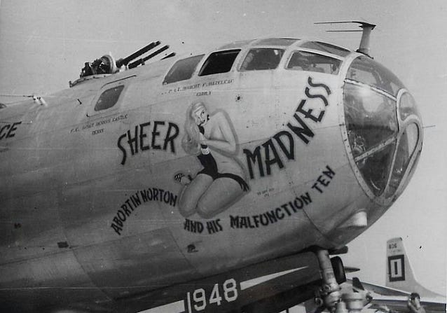 The origins of Nose Art!. You may have been to an air show and