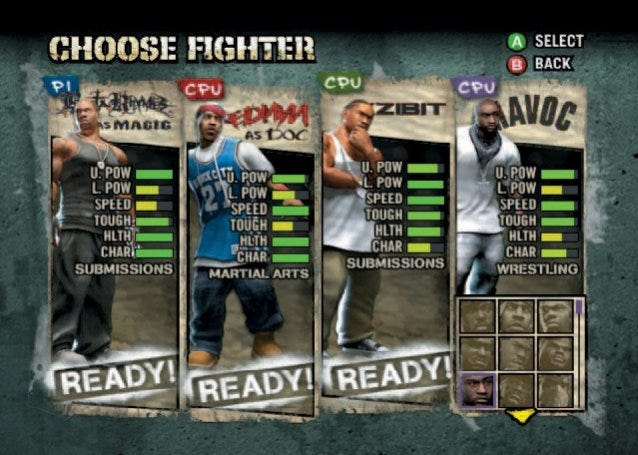 Bring Back the Def Jam Game !