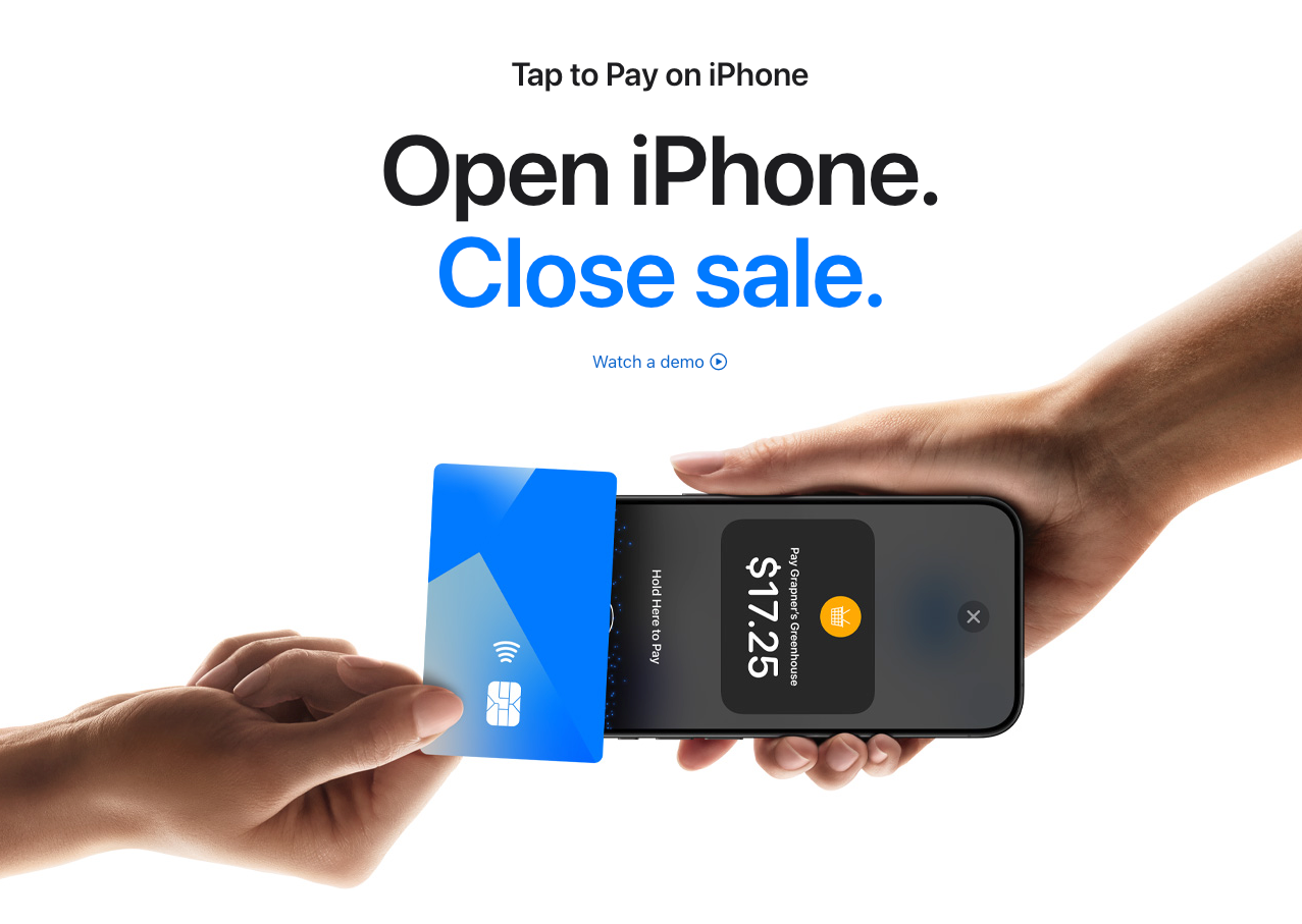 Payment — Tap to Pay on iPhone Expands to Five European Countries