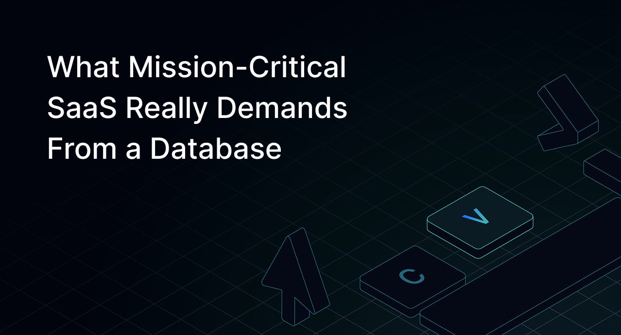 OceanBase on What Mission-Critical SaaS Really Needs From Its Database