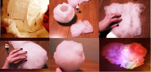 How To Make Glowing Clouds of Cotton, by Jane Wilson