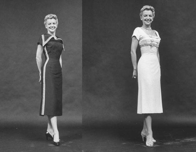 1950s Postwar Fashion In New York City (Gallery)