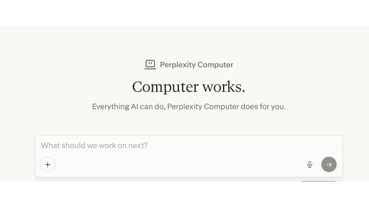 Perplexity Computer