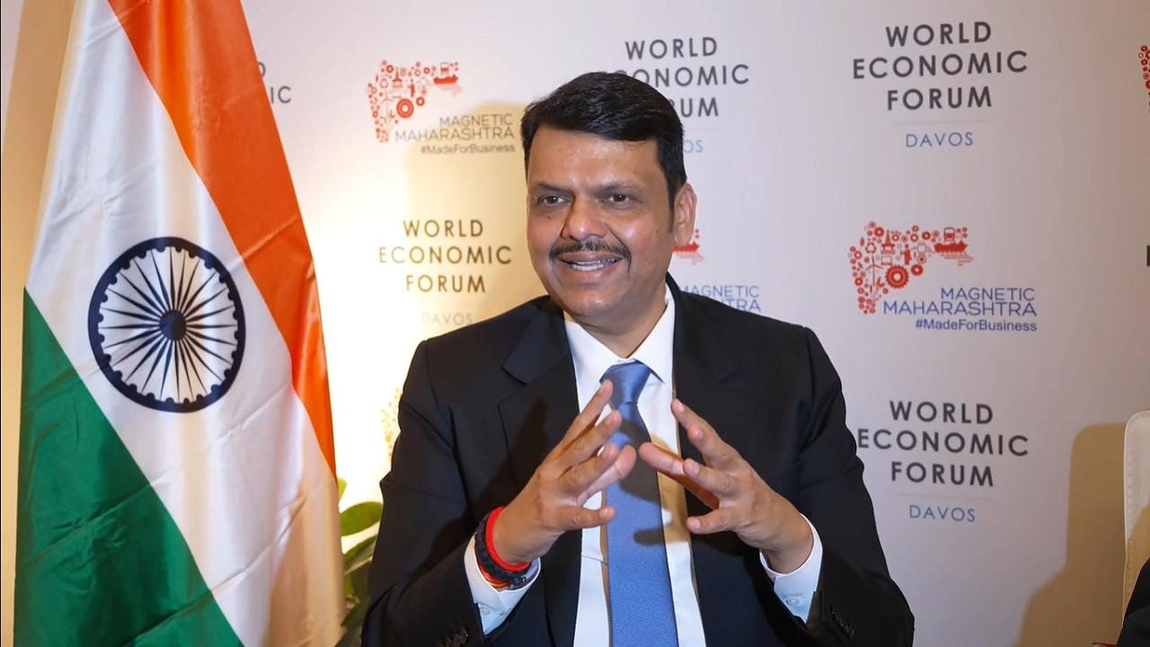 Maharashtra to gain from bilateral agreements, says Devendra Fadnavis at Davos