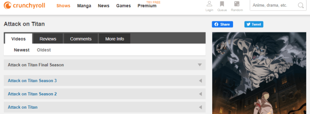 Where to Watch Attack on Titan Online, by Limarc Ambalina, Animedia