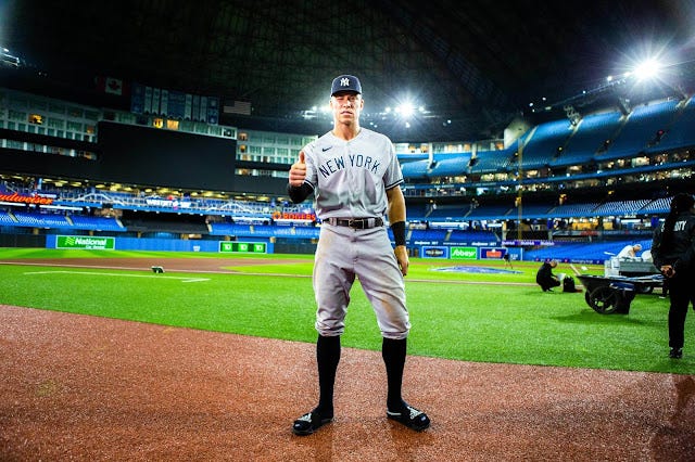 Congrats to Aaron Judge on 62! - Rawlings Sporting Goods