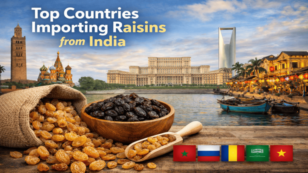 Top Countries Importing Raisins from India and Why Demand Continues to Grow