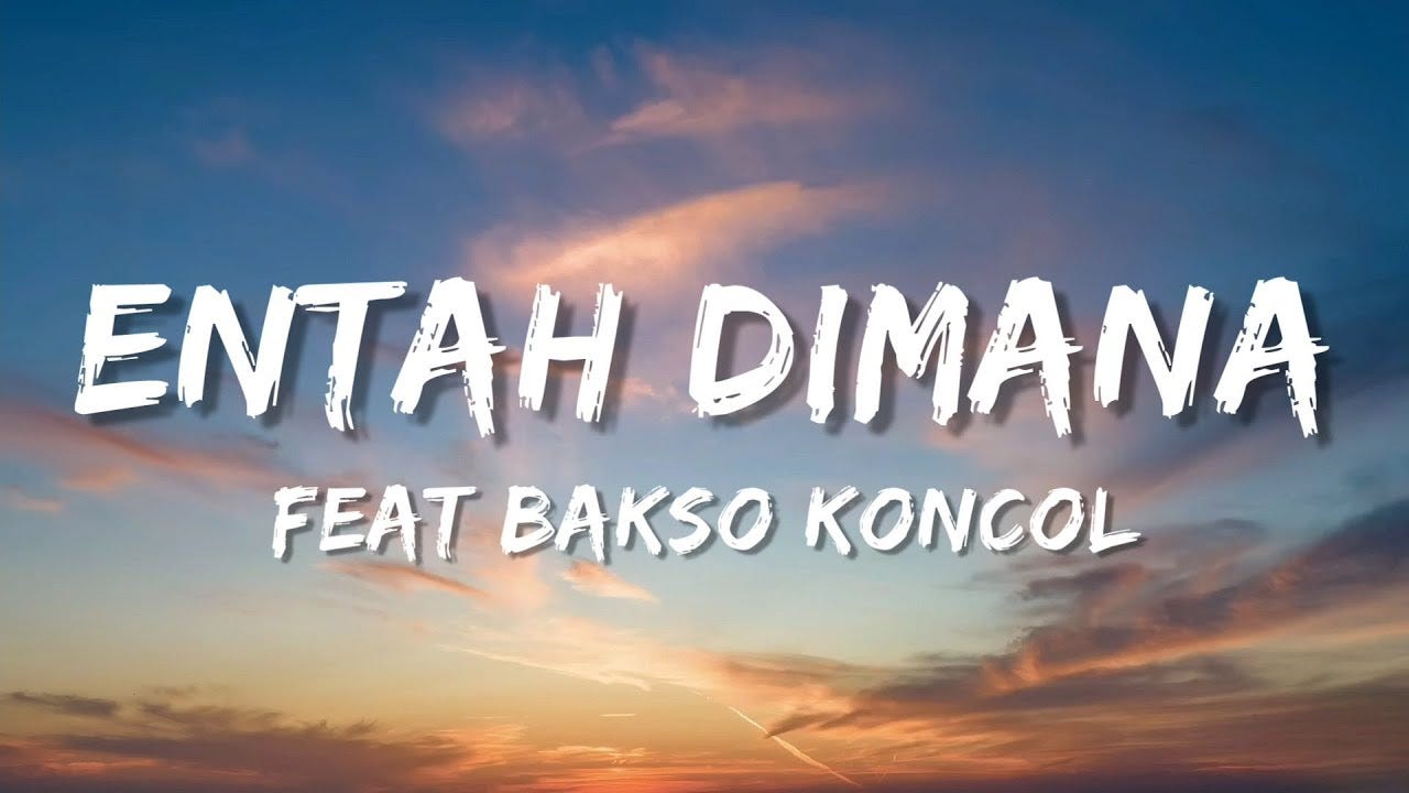 Chord Entah Dimana