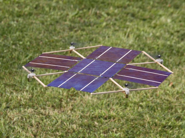 Solar quadcopter sales