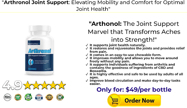 Arthronol Reviews [Joint Support] Restores And Rejuvenates Joints Relief  From Pain And Inflammation! | by Arthronol | Jun, 2023 | Medium