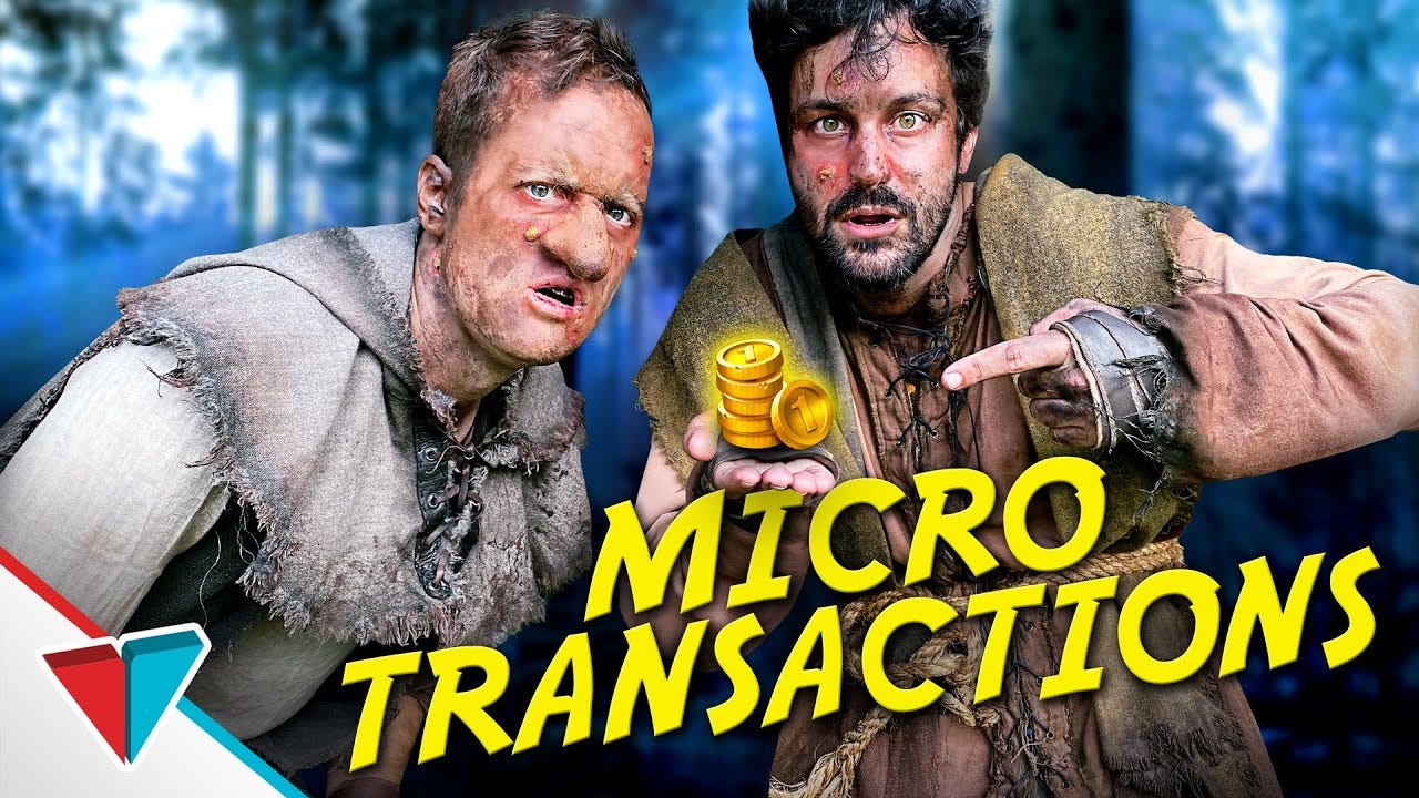 What are microtransactions in games?
