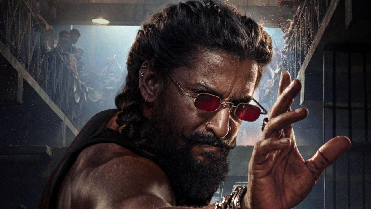 The Paradise: Nani embraces rugged avatar as Jadal in new poster