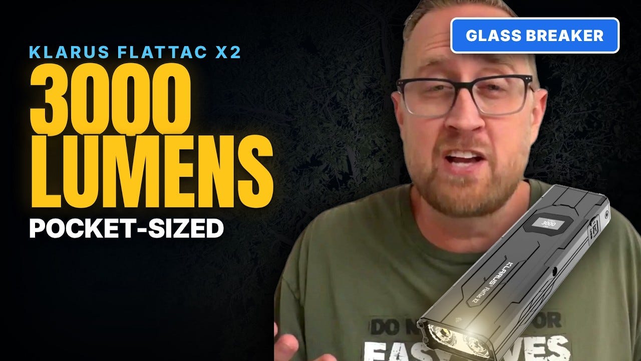 Klarus FlatTac X2 Review: 3,000 Lumens, 14.5mm Thin