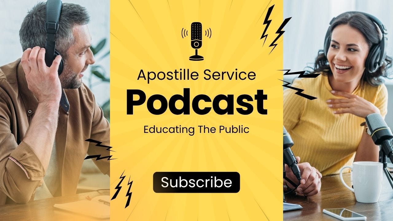 Apostille Diplomas, Transcripts (MA, NH, US) & Podcast Guide