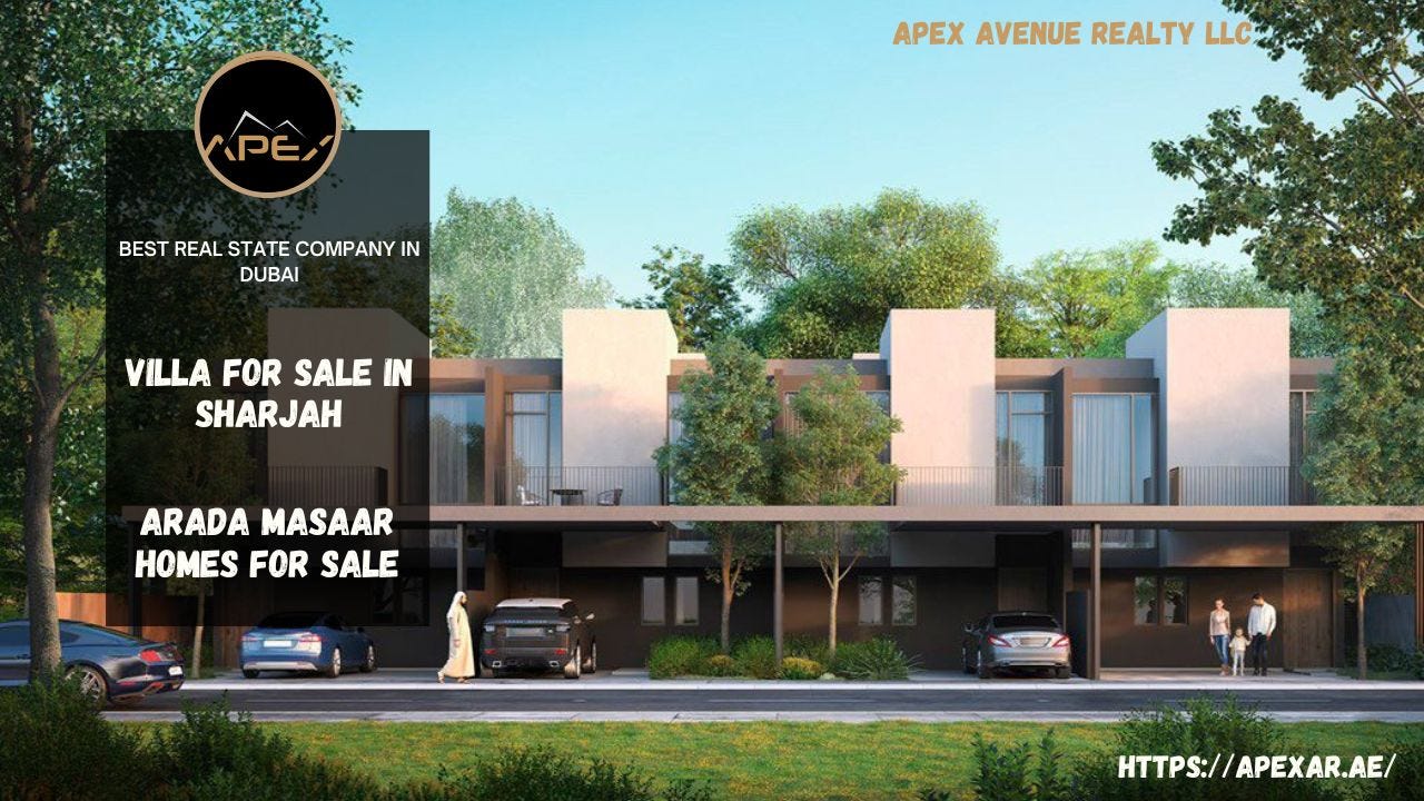 Arada Masaar Homes for Sale