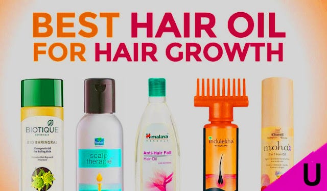 5 BEST HAIR OILS. Hair Oils For Hair Growth || Hair Oils… | by Food ViB |  Medium
