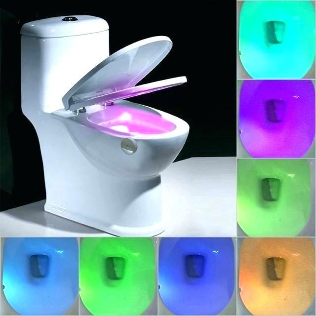 Glow in the dark toilet sticker