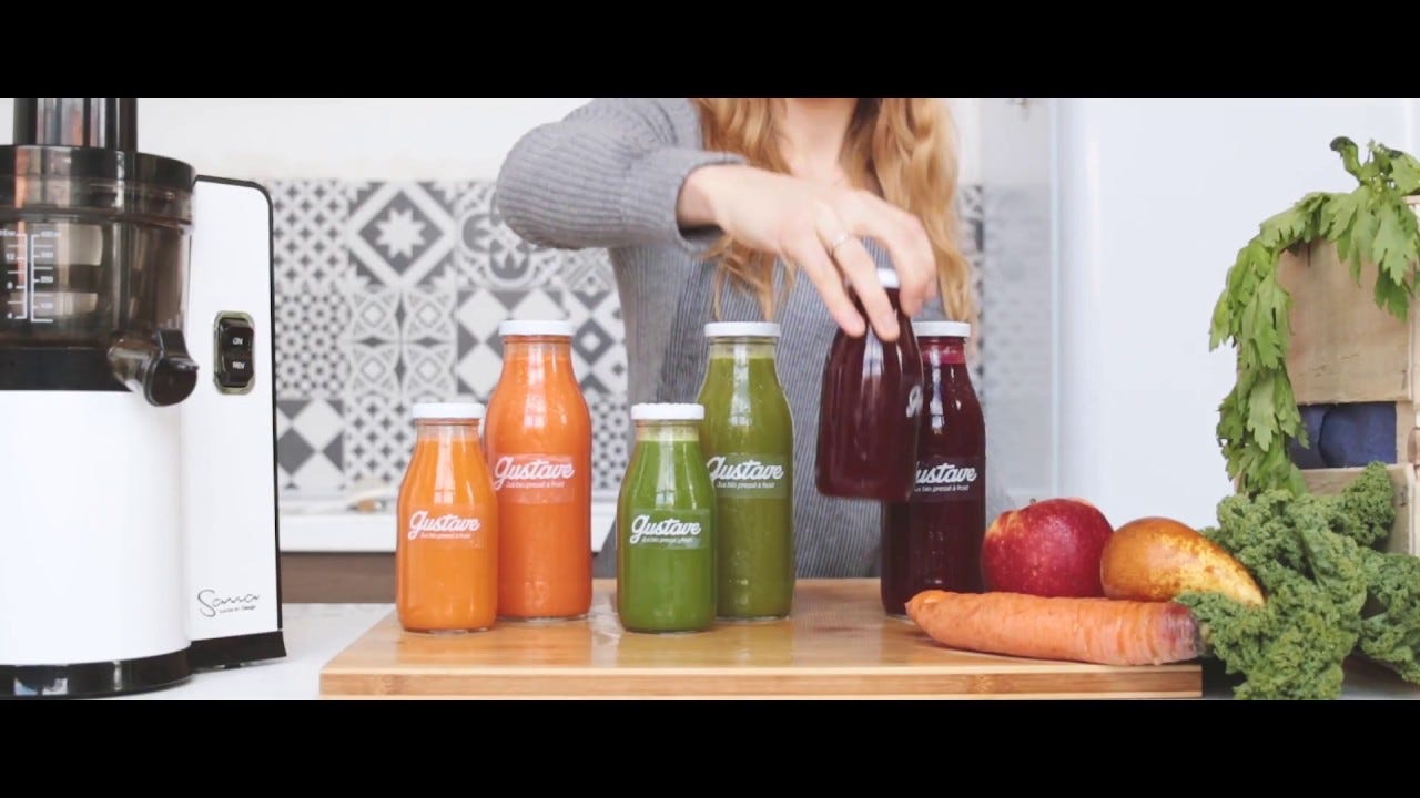 Gustave — Jus de fruits et légumes bio — Crowdfunding
