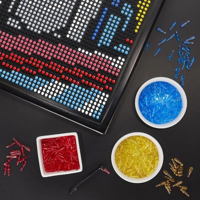 Lite Brite Wall Art. Have you ever wished for a way to make…, by NousDecor  Inc