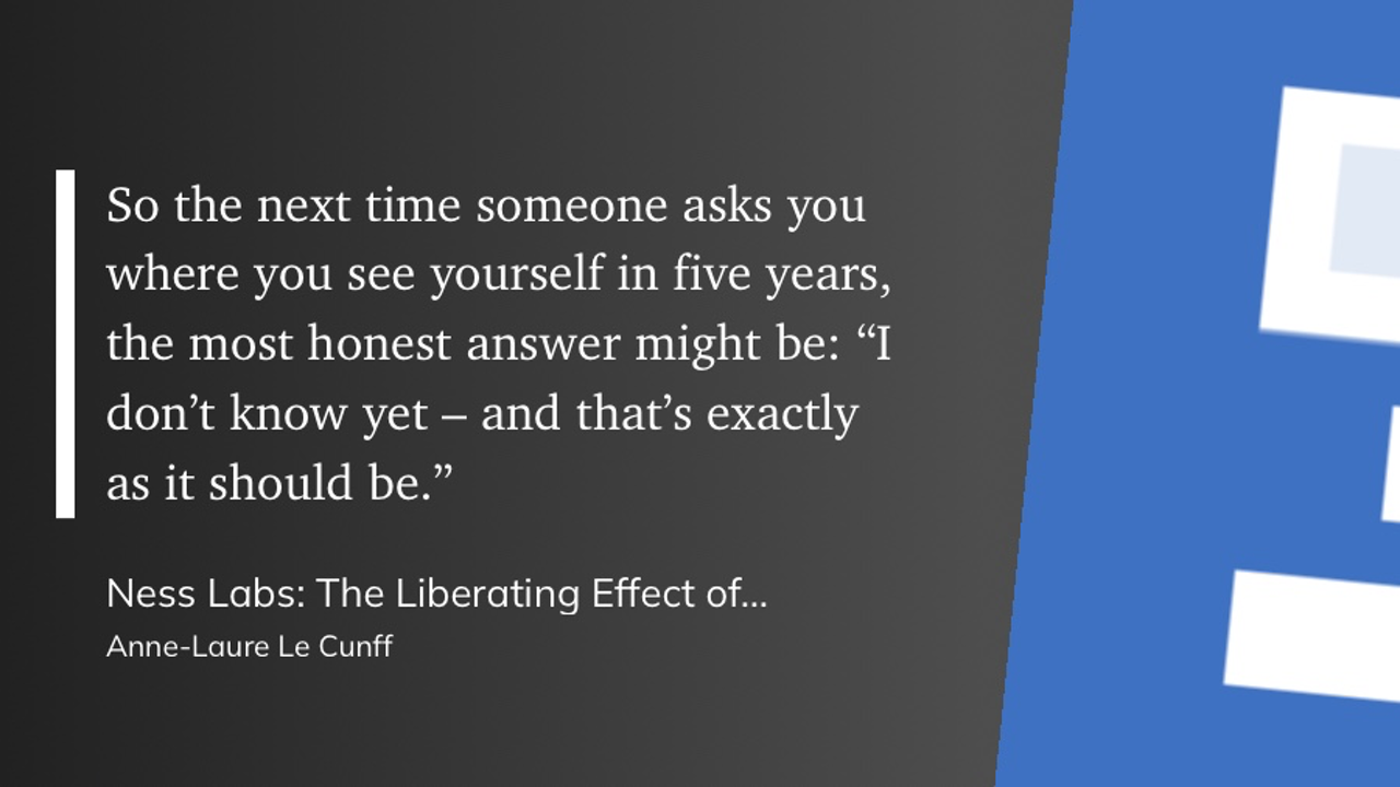 Forget Your Five-Year Plan-Try This Instead