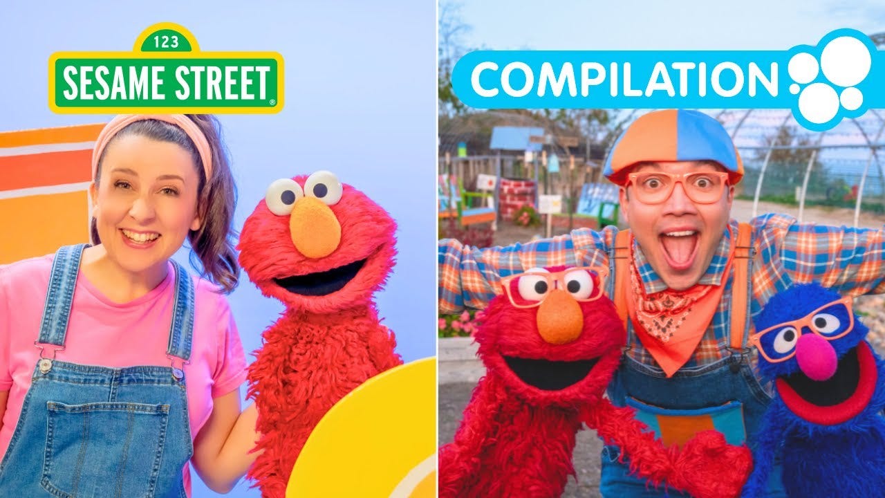 Sesame Street’s Collaborations With Ms. Rachel, Blippi, and More Are INCREDIBLE.