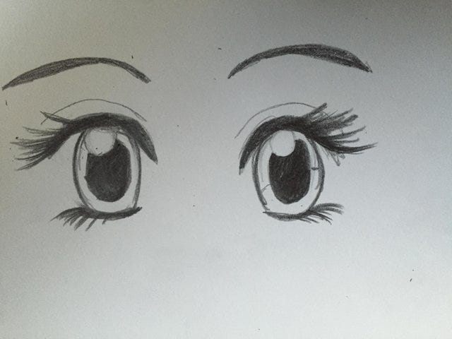 How To Draw Anime Eyes