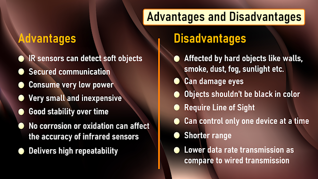 Advantages and Disadvantages of Infrared sensor